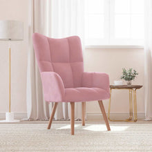 Charger l&#39;image dans la galerie, Poltrona Relax Rosa in Velluto