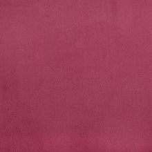 Carica l&#39;immagine nel visualizzatore di Gallery, Poltroncina Relax con Pouf Poggiapiedi Rosso Vino in Velluto