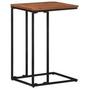 Tavolino 35x45x65 cm in Legno Massello di Acacia