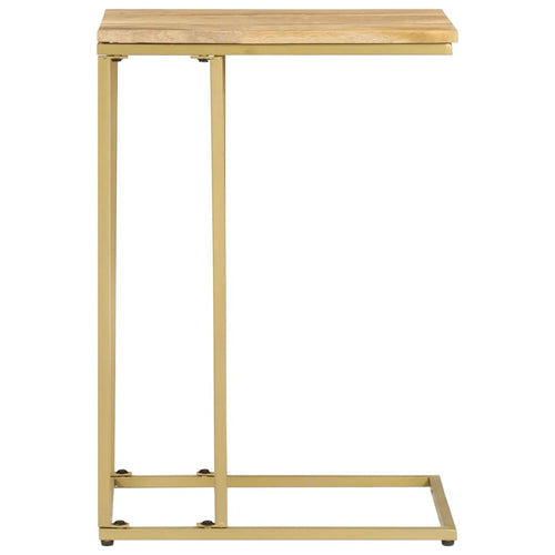 Tavolino 35x45x65 cm in Legno Massello di Mango