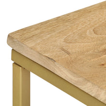 Indlæs billede til gallerivisning Tavolino 35x45x65 cm in Legno Massello di Mango