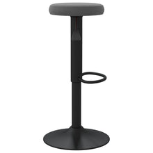 Carica l&#39;immagine nel visualizzatore di Gallery, Sedie da Bar 2 pz Grigio Scuro in Velluto