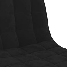 Carica l&#39;immagine nel visualizzatore di Gallery, Sgabelli da Bar 2 pz Neri in Velluto