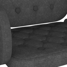 Carica l&#39;immagine nel visualizzatore di Gallery, Sgabelli da Bar 2 pz Grigio Scuro in Tessuto