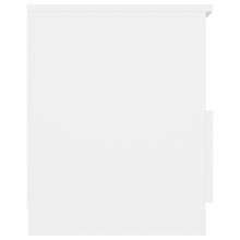 Load image into Gallery viewer, Comodini 2 pz Bianchi 40x40x50 cm in Legno Multistrato