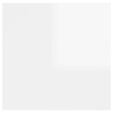 Load image into Gallery viewer, Comodini Bianco Lucido 2 pz 30,5x30x30 cm in Truciolato