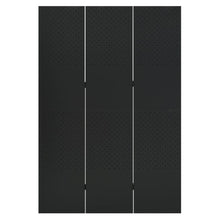 Load image into Gallery viewer, Separè 3 Pannelli Nero 120x180 cm in Acciaio