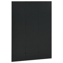 Load image into Gallery viewer, Separè 3 Pannelli Nero 120x180 cm in Acciaio