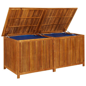 Baule da Giardino 175x80x75cm in Massello di Acacia Marrone