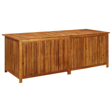 Carica l&#39;immagine nel visualizzatore di Gallery, Baule da Giardino 200x80x75cm in Massello di Acacia Marrone