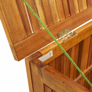 Baule da Giardino 113x50x58cm in Massello di Acacia