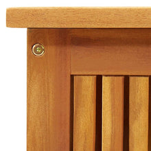 Carica l&#39;immagine nel visualizzatore di Gallery, Baule da Giardino 113x50x58cm in Massello di Acacia
