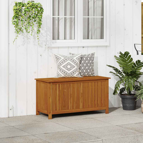 Baule da Giardino 113x50x58cm in Massello di Acacia