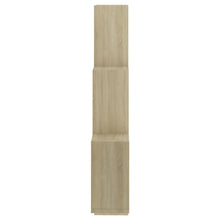Carica l&#39;immagine nel visualizzatore di Gallery, Mensola da Parete 6 Cubi Rovere Sonoma 78x15x93cm Legno Multistrato