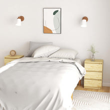 Carica l&#39;immagine nel visualizzatore di Gallery, Comodini 2 pz 40x29,5x64 cm in Legno Massello di Pino