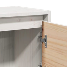 Carica l&#39;immagine nel visualizzatore di Gallery, Comodini 2 pz Bianchi 40x30,5x40 cm in Legno Massello di Pino