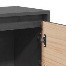 Load image into Gallery viewer, Comodini 2 pz Grigi 40x30,5x40 cm in Legno Massello di Pino