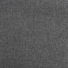 Carica l&#39;immagine nel visualizzatore di Gallery, Divano Trasformabile in Letto con 2 Cuscini Grigio Scuro in Tessuto