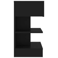 Carica l&#39;immagine nel visualizzatore di Gallery, Comodini 2 pz Neri 40x35x65 cm