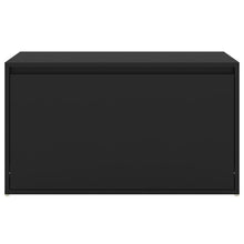 Load image into Gallery viewer, Cassapanca Cassetto 80x40x45 cm Nera in Truciolato