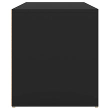 Load image into Gallery viewer, Cassapanca Cassetto 80x40x45 cm Nera in Truciolato