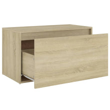 Load image into Gallery viewer, Cassapanca Cassetto 80x40x45 cm Rovere Sonoma Truciolato