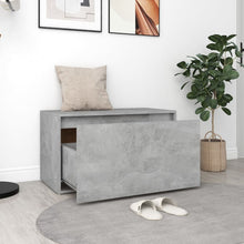 Load image into Gallery viewer, Cassapanca Cassetto 80x40x45 cm Grigio Cemento in Truciolato