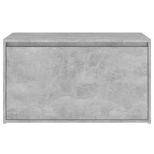 Load image into Gallery viewer, Cassapanca Cassetto 80x40x45 cm Grigio Cemento in Truciolato
