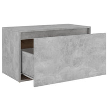 Load image into Gallery viewer, Cassapanca Cassetto 80x40x45 cm Grigio Cemento in Truciolato