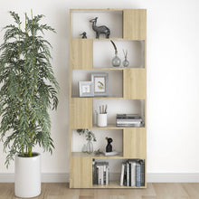 Charger l&#39;image dans la galerie, Libreria/Divisorio Rovere Sonoma 80x24x186 cm in Truciolato