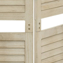 Load image into Gallery viewer, Separè 5 Pannelli 175 x 165 cm in Legno Massello di Paulownia