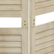 Load image into Gallery viewer, Separè 6 Pannelli 210 x 165 cm in Legno Massello di Paulownia