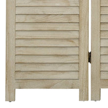 Load image into Gallery viewer, Separè 6 Pannelli 210 x 165 cm in Legno Massello di Paulownia