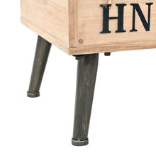 Load image into Gallery viewer, Panca Pouf con Vano contenitore 110 cm in Legno Massello di Abete