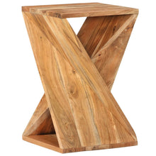 Indlæs billede til gallerivisning Tavolino 35x35x55 cm in Legno Massello di Acacia