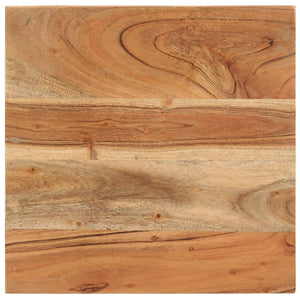 Tavolino 35x35x55 cm in Legno Massello di Acacia