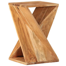 Indlæs billede til gallerivisning Tavolino 35x35x55 cm in Legno Massello di Acacia