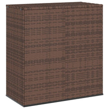 Carica l&#39;immagine nel visualizzatore di Gallery, Box da Giardino in Rattan PE 100x49x103,5 cm Marrone