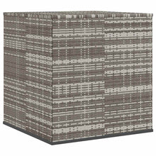Carica l&#39;immagine nel visualizzatore di Gallery, Box da Giardino in Rattan PE 100x97,5x104 cm Grigio