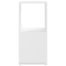 Load image into Gallery viewer, Armadietto Girevole Bianco 34,5x34,5x75,5 cm in Truciolato