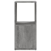 Charger l&#39;image dans la galerie, Armadietto Girevole Grigio Cemento 34,5x34,5x75,5cm Truciolato