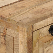 Load image into Gallery viewer, Panca con Vano PortaScarpe 85x40x45 cm in Legno Massello di Mango
