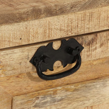 Load image into Gallery viewer, Panca con Vano PortaScarpe 85x40x45 cm in Legno Massello di Mango