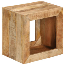Indlæs billede til gallerivisning Tavolino 40x30x40 cm in Legno Massello di Mango
