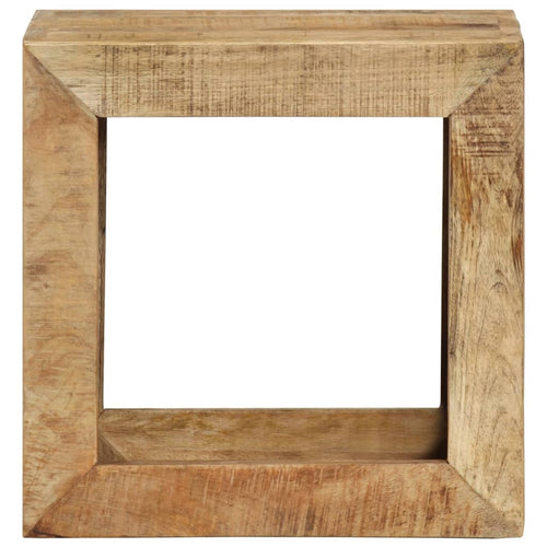 Tavolino 40x30x40 cm in Legno Massello di Mango