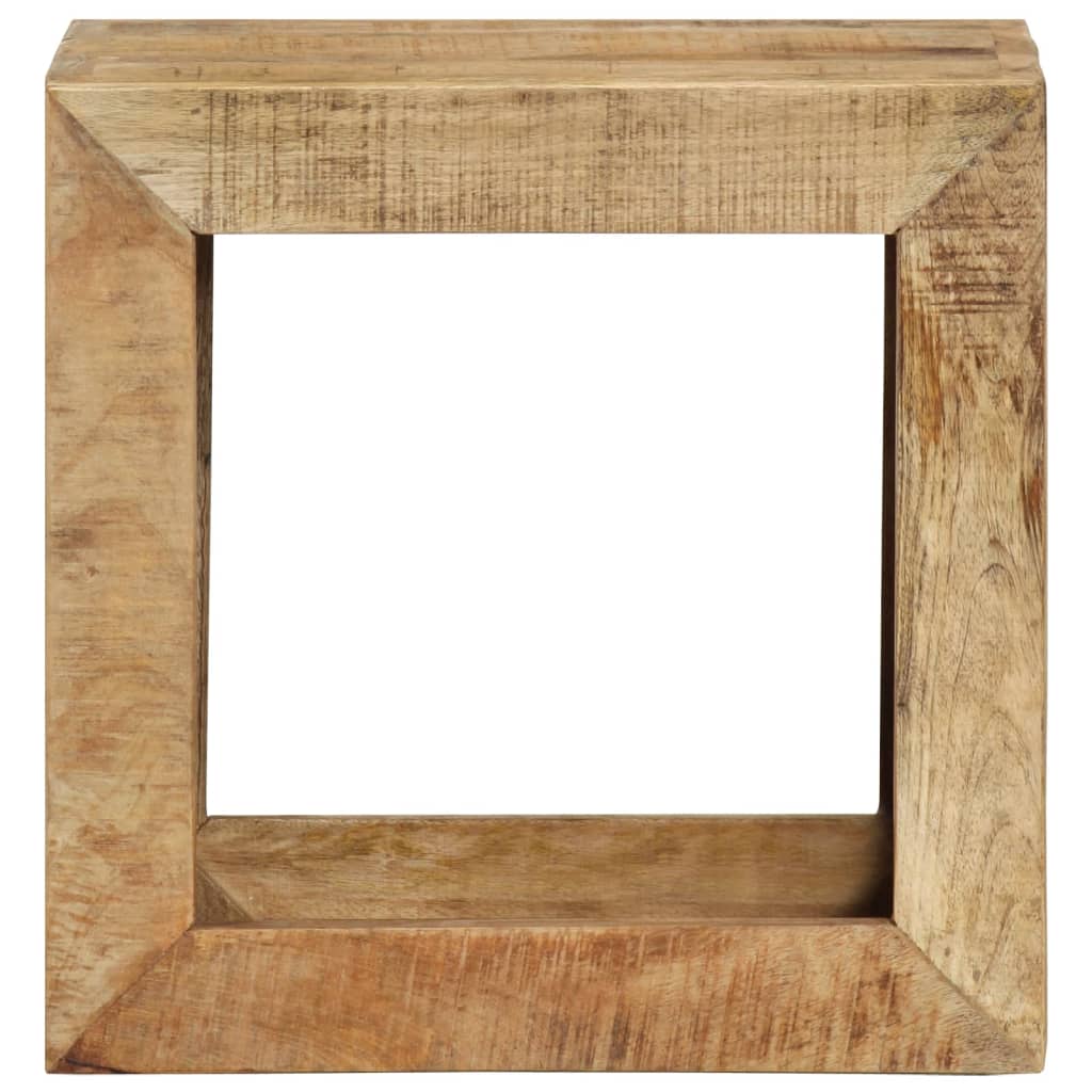 Tavolino 40x30x40 cm in Legno Massello di Mango