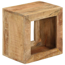 Indlæs billede til gallerivisning Tavolino 40x30x40 cm in Legno Massello di Mango