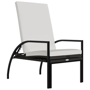 Set 2 Lettini in Rattan PE Marrone