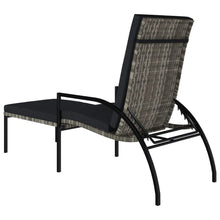 Charger l&#39;image dans la galerie, Set 2 Lettini in Rattan PE Antracite