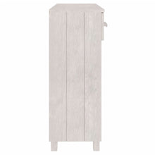Charger l&#39;image dans la galerie, Tavolo Consolle Bianco 90x35x90 cm Legno Massello di Pino